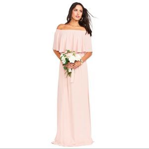 Show ME YOUR MUMU Hacienda Maxi Dress Large Bridesmaid Wedding Pink L